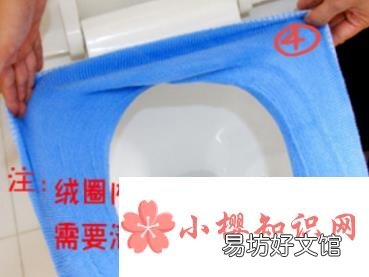 马桶垫怎么套?