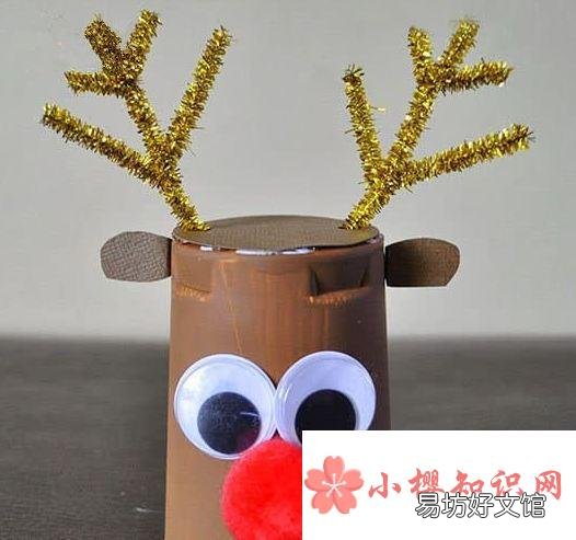 圣诞节挂饰手工制作,驯鹿制作方法