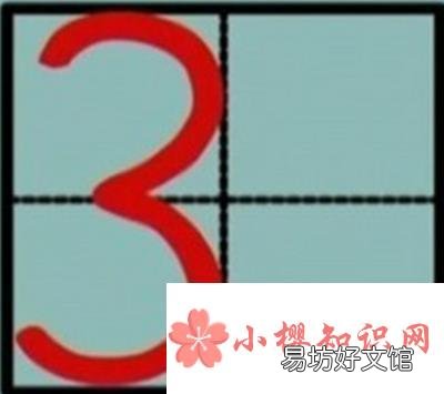 数字1到10的标准写法怎么写?