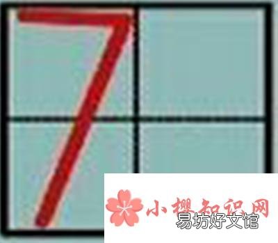 数字1到10的标准写法怎么写?