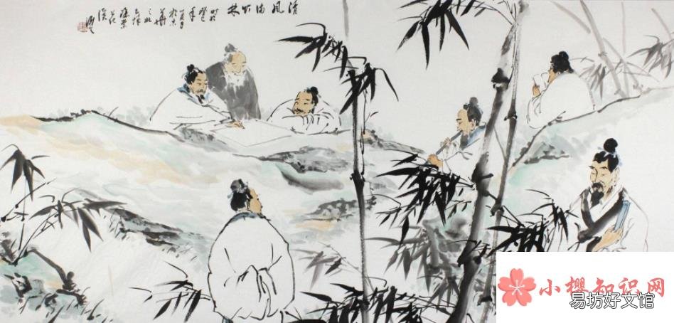 竹林七贤是指哪七个人？