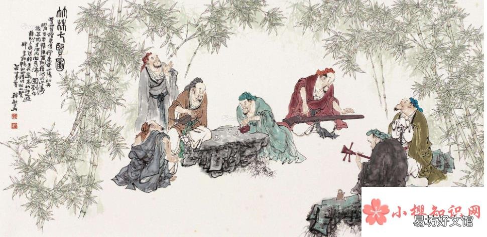竹林七贤是指哪七个人？