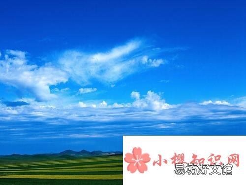 有哪些关于蓝蓝的天空像什么的句子?