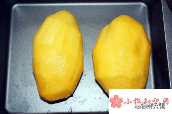 快速去芒果皮的小妙招