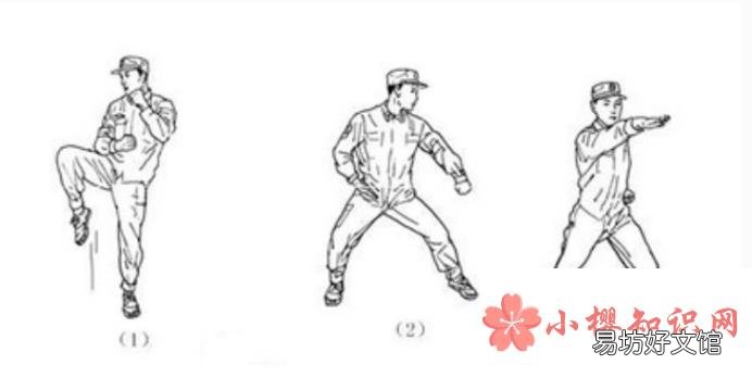 擒敌拳十六动图解