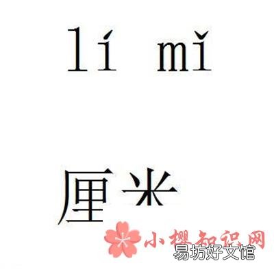 厘米用什么字母表示？