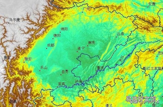四川盆地中心没有大城市吗？为什么？