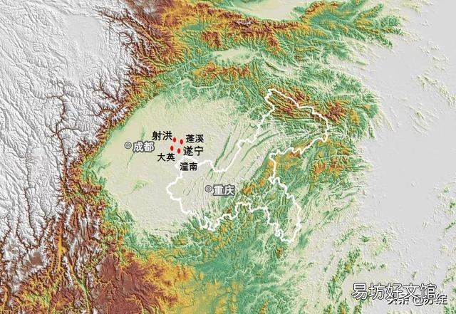 四川盆地中心没有大城市吗？为什么？