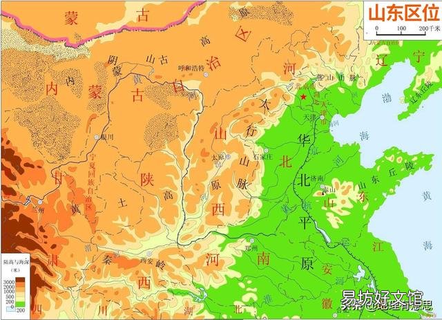 单纯从地理环境角度讲,山东在局部区域,整体区域各有什么优势?