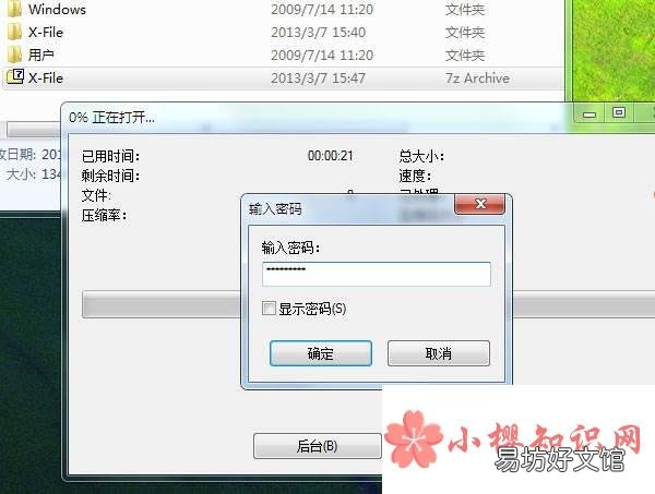 加密文件怎么打開？
