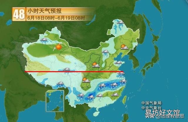 秦岭可以明显的阻挡水汽,但淮河为什么可以成为南北分界线?