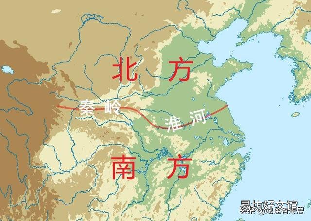 秦岭可以明显的阻挡水汽,但淮河为什么可以成为南北分界线?