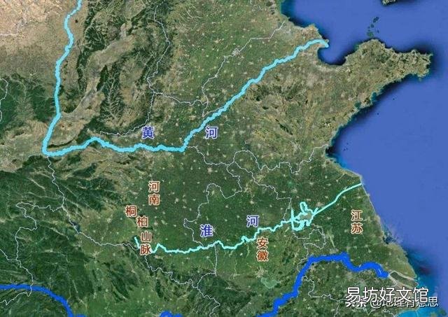 秦岭可以明显的阻挡水汽,但淮河为什么可以成为南北分界线?
