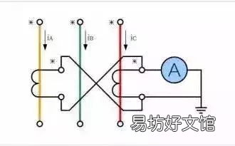 电流互感器正确接线图 互感器接法实物图