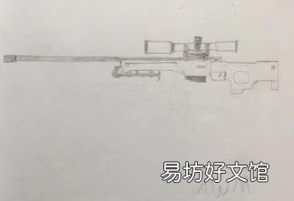 AK47怎么画 awm怎么画