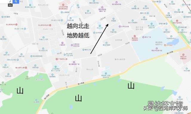 青岛西海岸的浮山前是哪一部分?有何依据?浮山前崛起的过程是什么?