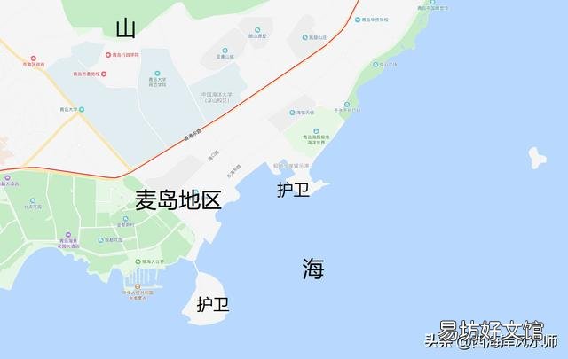 青岛西海岸的浮山前是哪一部分?有何依据?浮山前崛起的过程是什么?