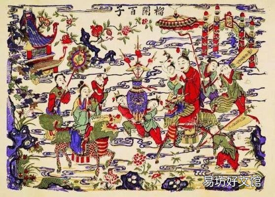 年画的历史起源与发展创新 年画的四大产区