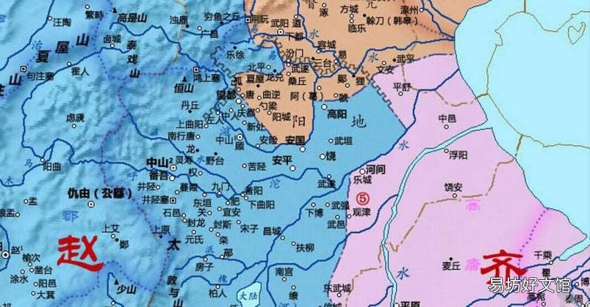 战国七雄全地图详解 战国七雄分布图