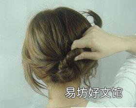 2款适合发量少的精巧盘发教程 流行美盘发教程