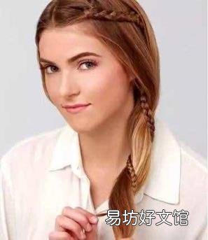 10中长发发型简单扎法 长直发发型扎法