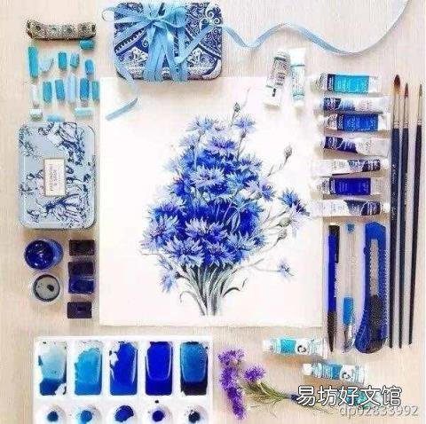 水彩画入门工具和颜料 水彩画工具