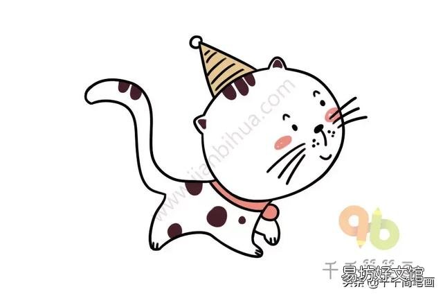 小貓簡筆畫圖片大全可愛(小貓簡筆畫圖片大全)