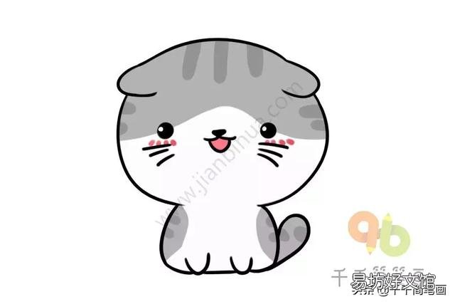 小貓簡筆畫圖片大全可愛(小貓簡筆畫圖片大全)