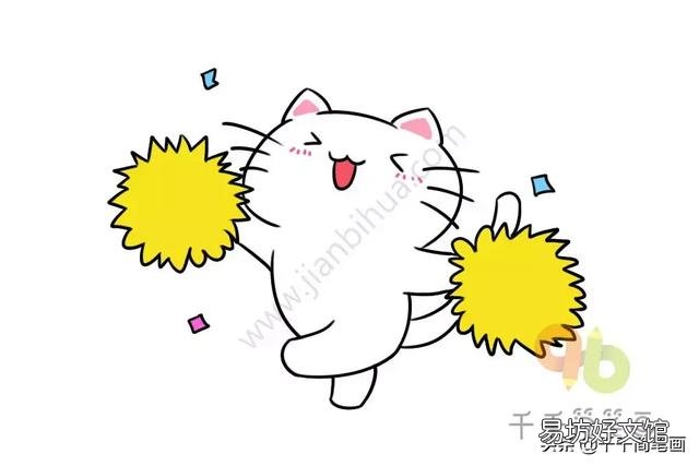 小貓簡筆畫圖片大全可愛(小貓簡筆畫圖片大全)