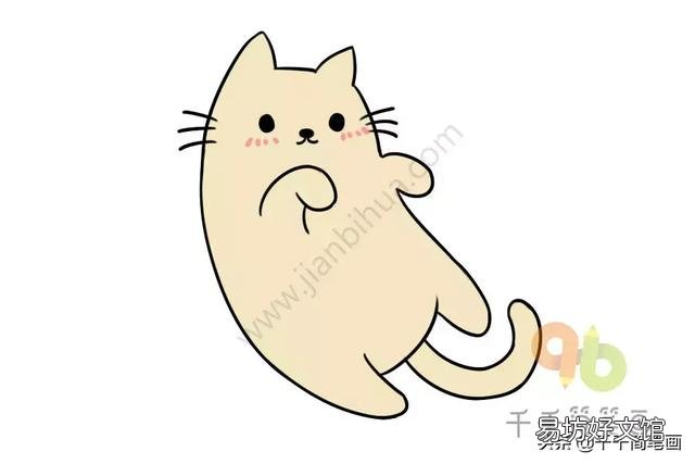 小貓簡筆畫圖片大全可愛(小貓簡筆畫圖片大全)