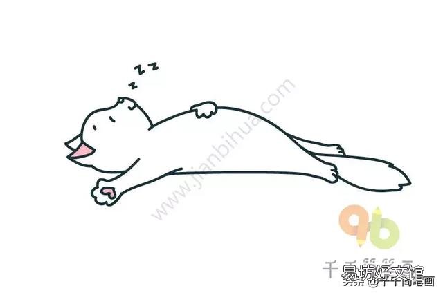 小貓簡筆畫圖片大全可愛(小貓簡筆畫圖片大全)