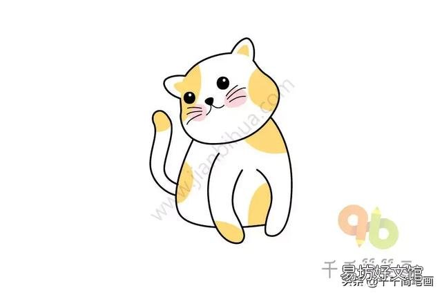 小貓簡筆畫圖片大全可愛(小貓簡筆畫圖片大全)