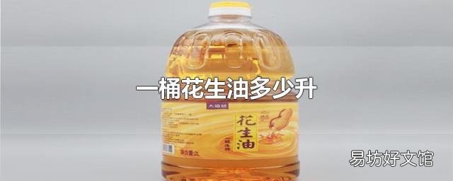 一桶花生油多少升