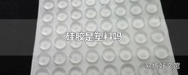 硅胶是塑料吗