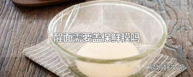 醒面需要蓋保鮮膜嗎