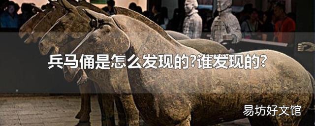 兵马俑是怎么发现的?谁发现的?