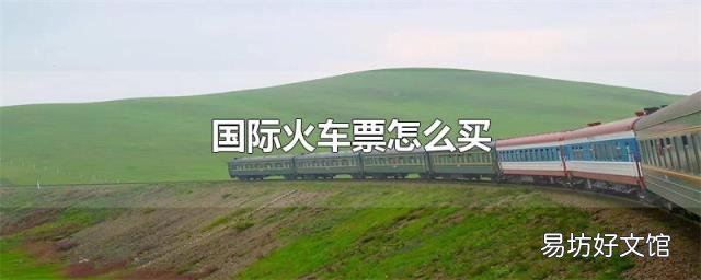 国际火车票怎么买