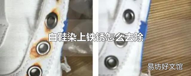 白鞋染上铁锈怎么去除