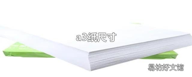 a3纸尺寸