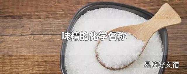 味精的化学名称