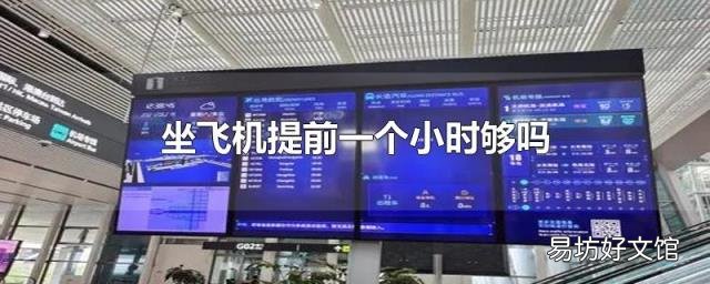 坐飛機(jī)提前一個(gè)小時(shí)夠嗎
