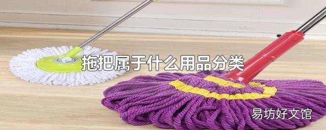 拖把属于什么用品分类