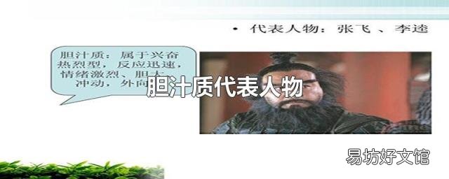 胆汁质代表人物