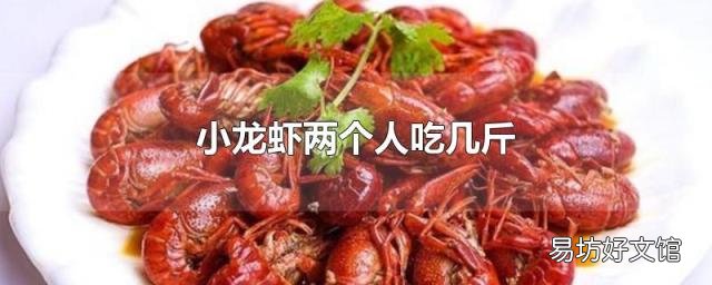 小龙虾两个人吃几斤