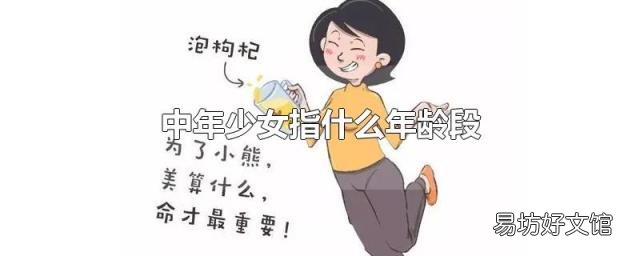 中年少女指什么年龄段