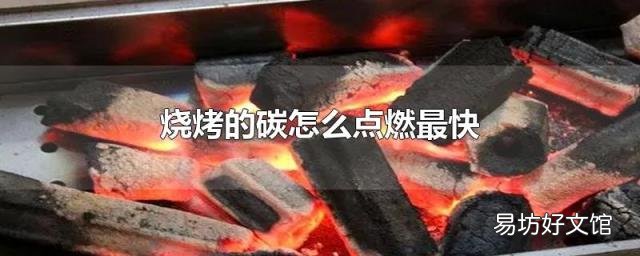 烧烤的碳怎么点燃最快