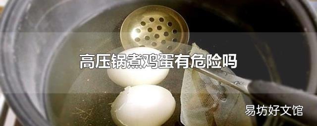 高压锅煮鸡蛋有危险吗