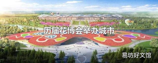 历届花博会举办城市