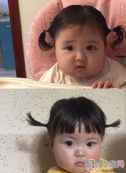 对比图片 像小刚几的萌娃图片 小刚几和罗熙Rohee